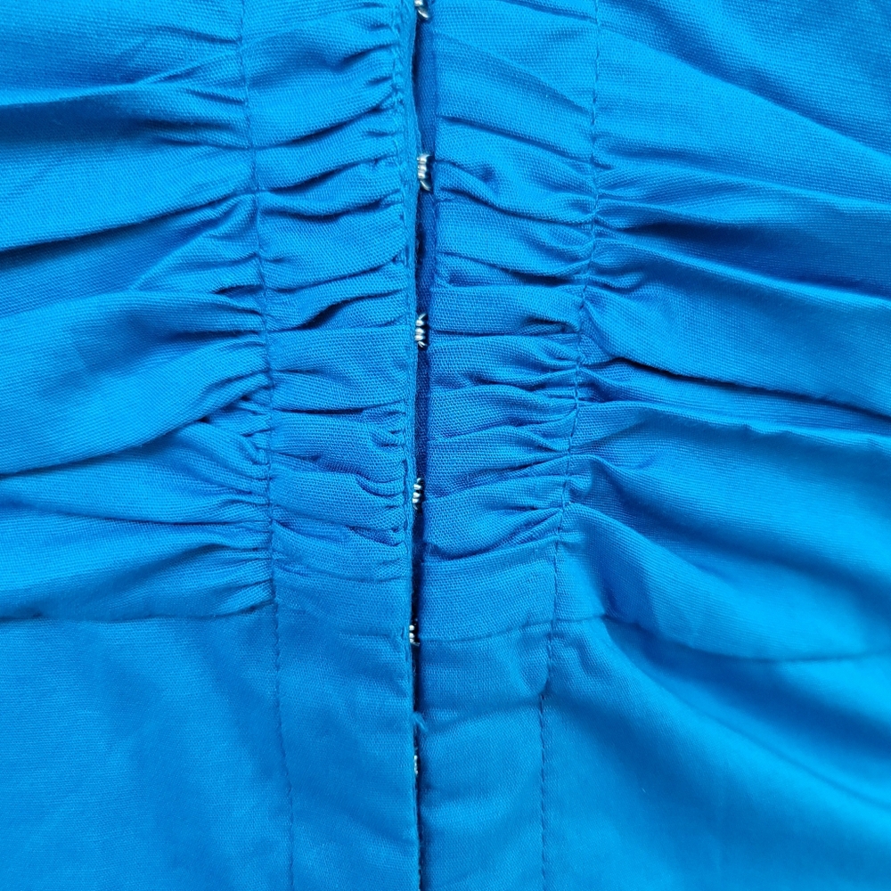 Stretch Cotton NWT Y2K XL Blue shirt 💙💙💙 - Picture 2 of 11